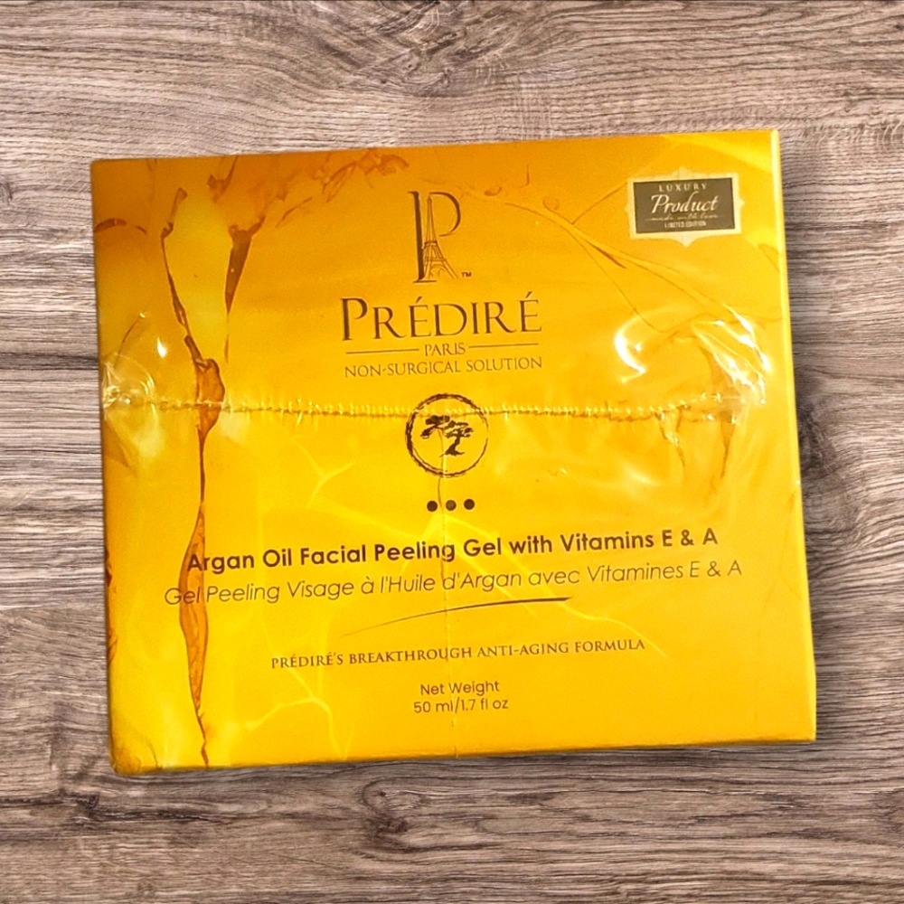 Predire Paris Argan Oil Facial Peeling Gel New